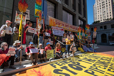 Ally Action: No Dirty Deal @ Sen. Feinstein's Office:September 1st, 2022